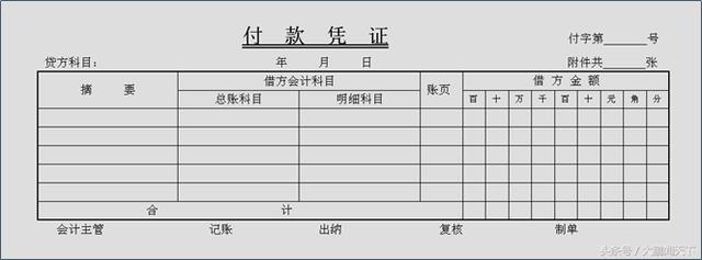 零基础学会计——第十三课会计凭证