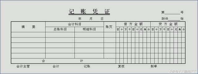 零基础学会计——第十三课会计凭证